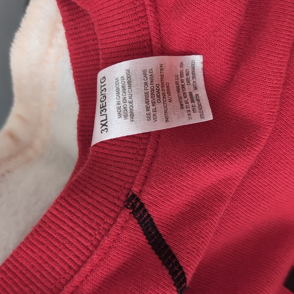 mens Reebok Red Sweatshirt - Picture 2 of 9